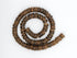 Brown Coconut Shell Beads, 8x4mm, Heishi